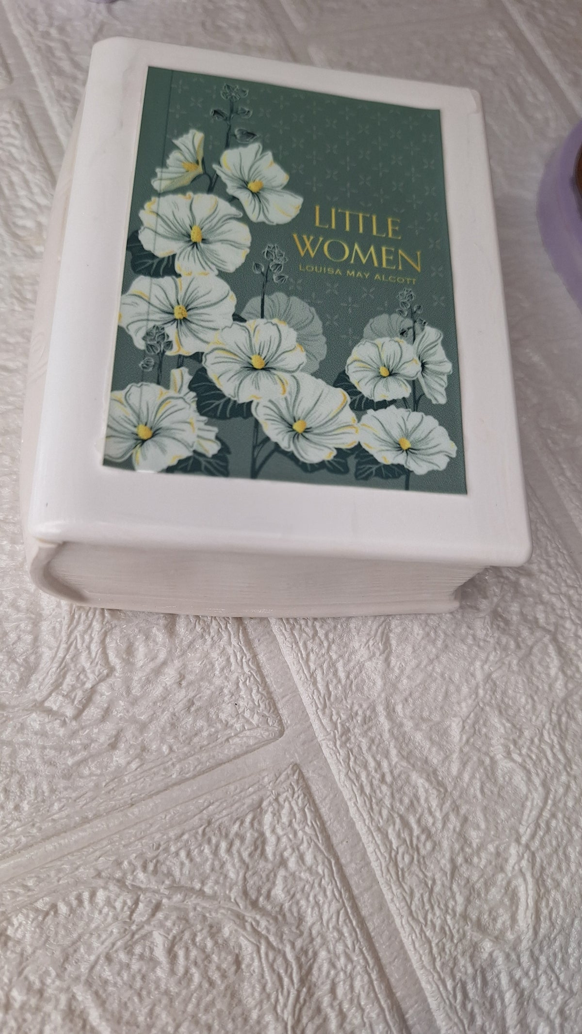 Little Women book trinket box side view